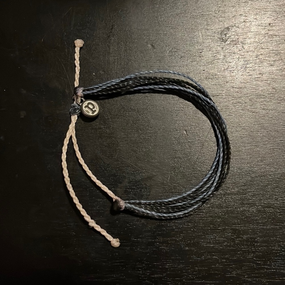 Blue and Black PuraVida bracelet